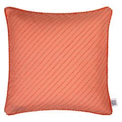 The Jay St. Block Print Company Pomapoma Cushion Salmon